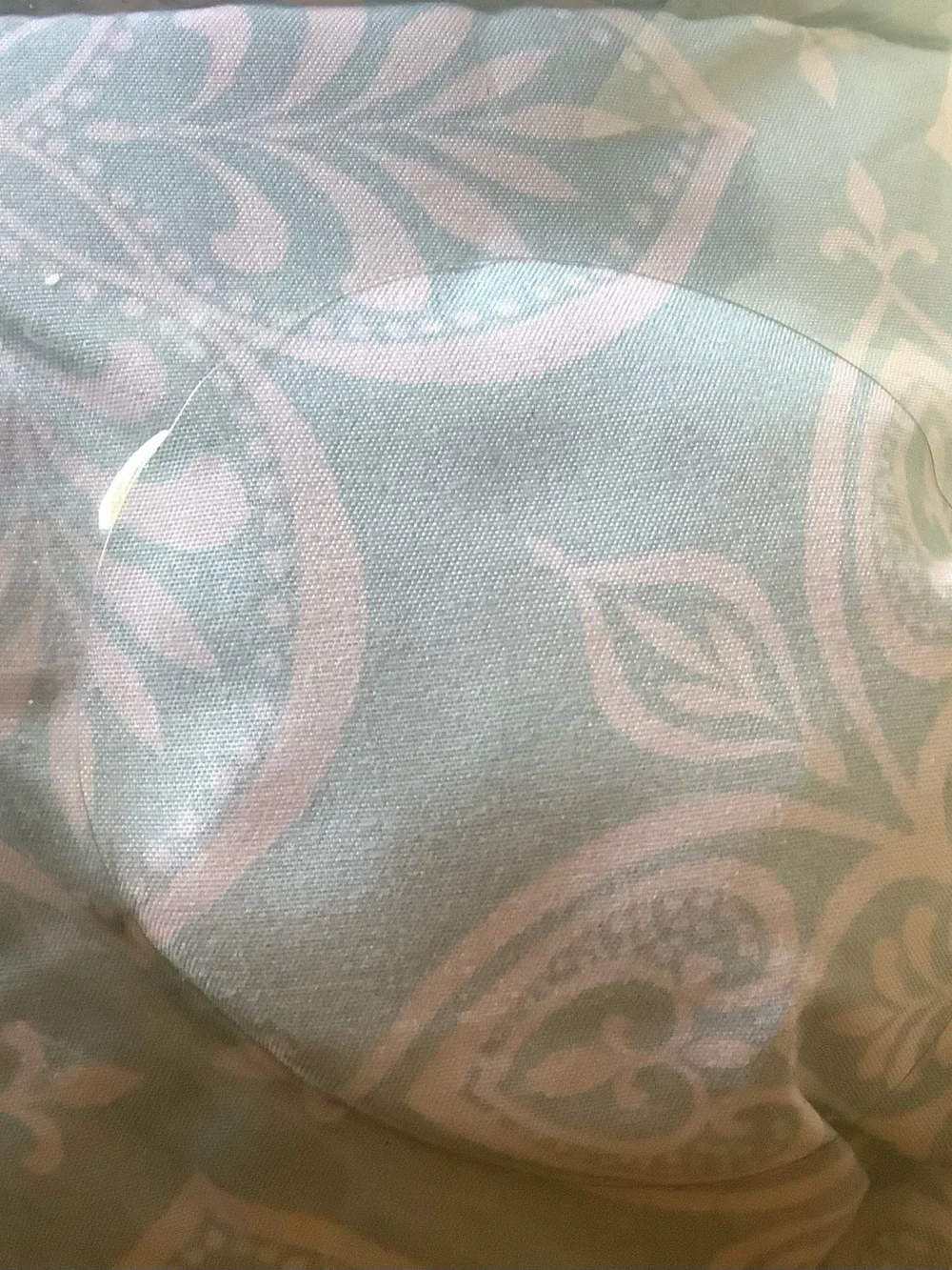 NWTs Gorgeous Comforter Full/ Queen AQUA Green Floral Design The Big One was $99